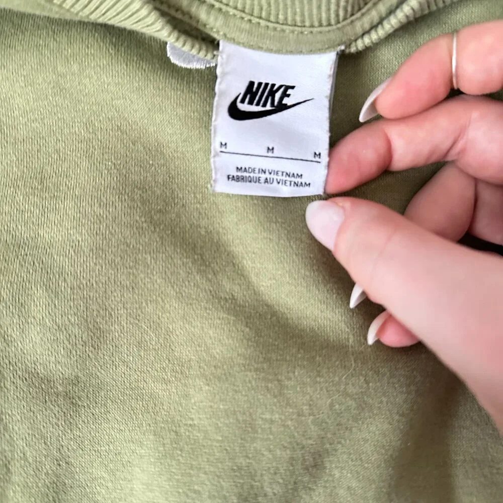Nike Sportswear Phoenix Fleece Matching Set Alligator Green Medium - Picture 7 of 16